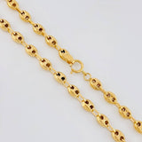 Cadena Gc 9.75g / 60cm / 4.45mm Oro Amarillo 18K
