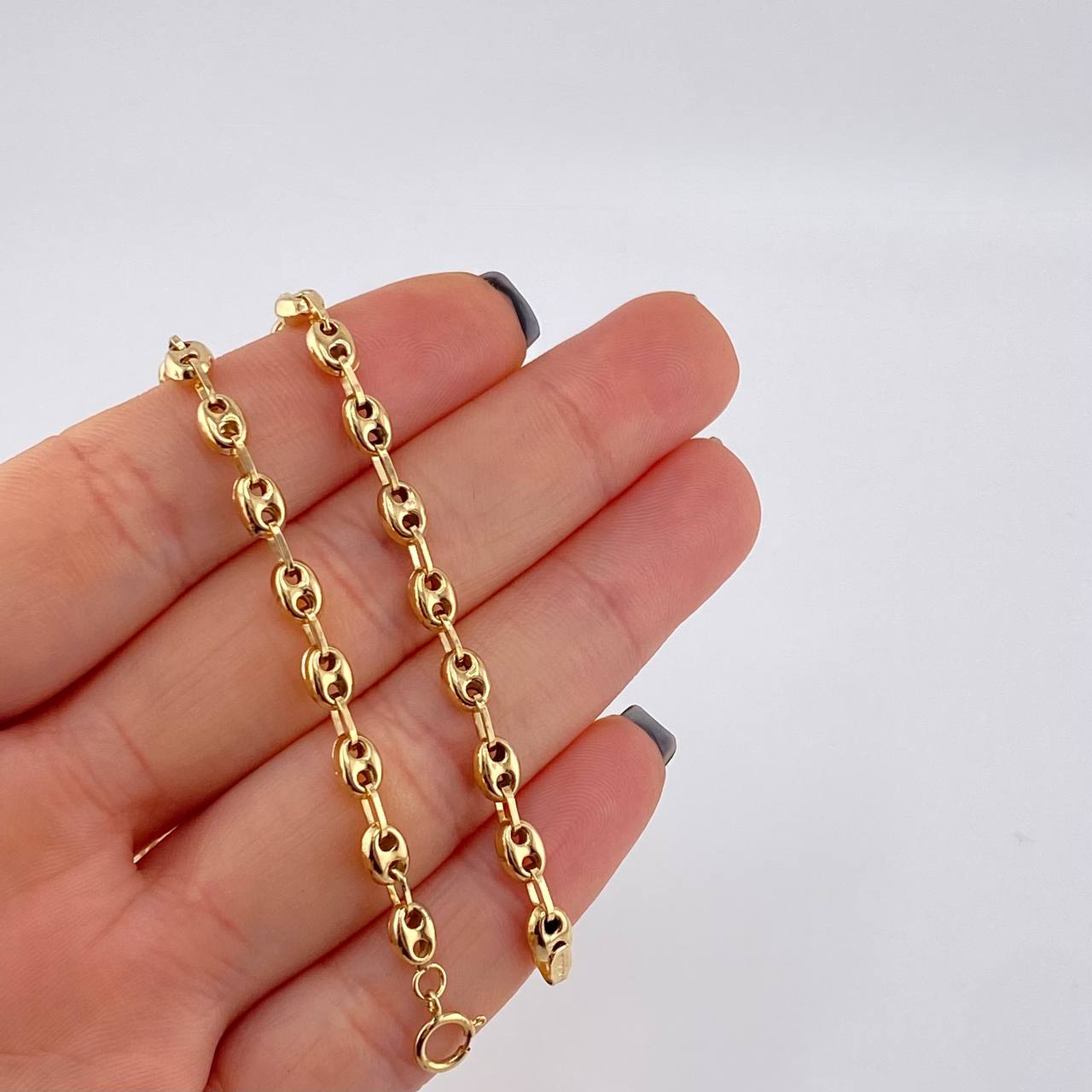 Cadena Gc 9.75g / 60cm / 4.45mm Oro Amarillo 18K