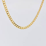 Cadena Cubana 7.6 g / 61 cm / 4.2 mm Oro Amarillo 18K