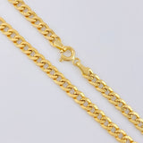 Cadena Cubana 7.5 g / 60.5 cm / 4.2 mm Oro Amarillo 18K