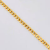 Cadena Cubana 7.5 g / 60.5 cm / 4.2 mm Oro Amarillo 18K