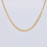 Cadena Cubana 8.15 g / 80.3 cm / 2.95 mm Oro Amarillo 18K