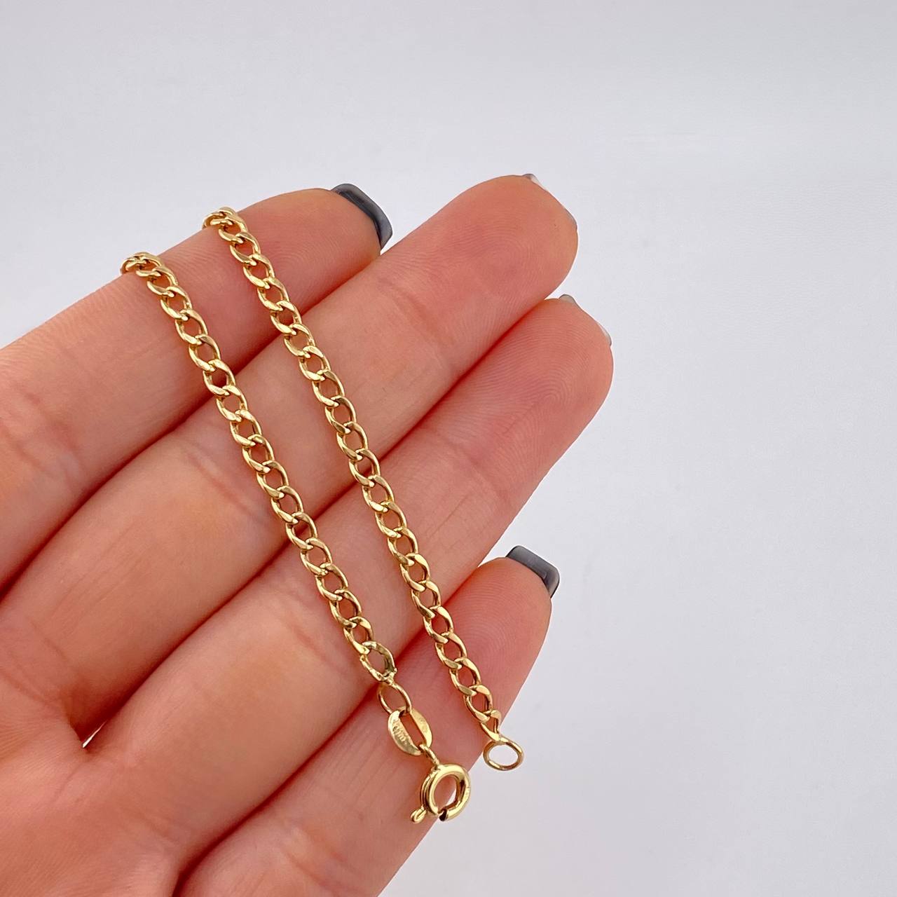 Cadena Cubana 8.15 g / 80.3 cm / 2.95 mm Oro Amarillo 18K