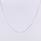 Cadena Venenciana 1.75 g / 50 cm / 0.65 mm Oro Blanco 18K