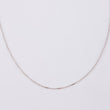 Cadena Venenciana 1.1 g / 39.7 cm / 0.6 mm Oro Blanco 18K