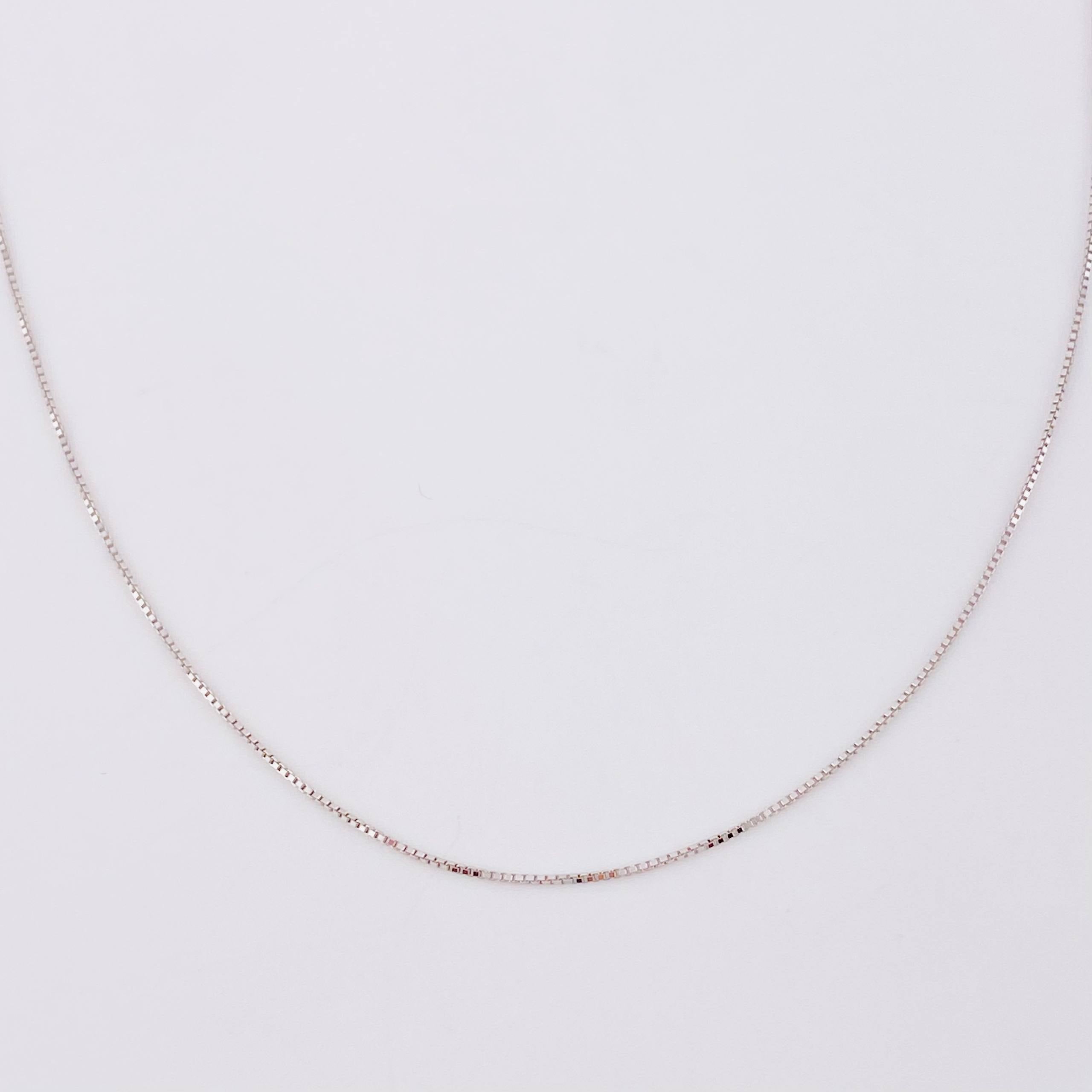 Cadena Venenciana 1.75 g / 50 cm / 0.65 mm Oro Blanco 18K