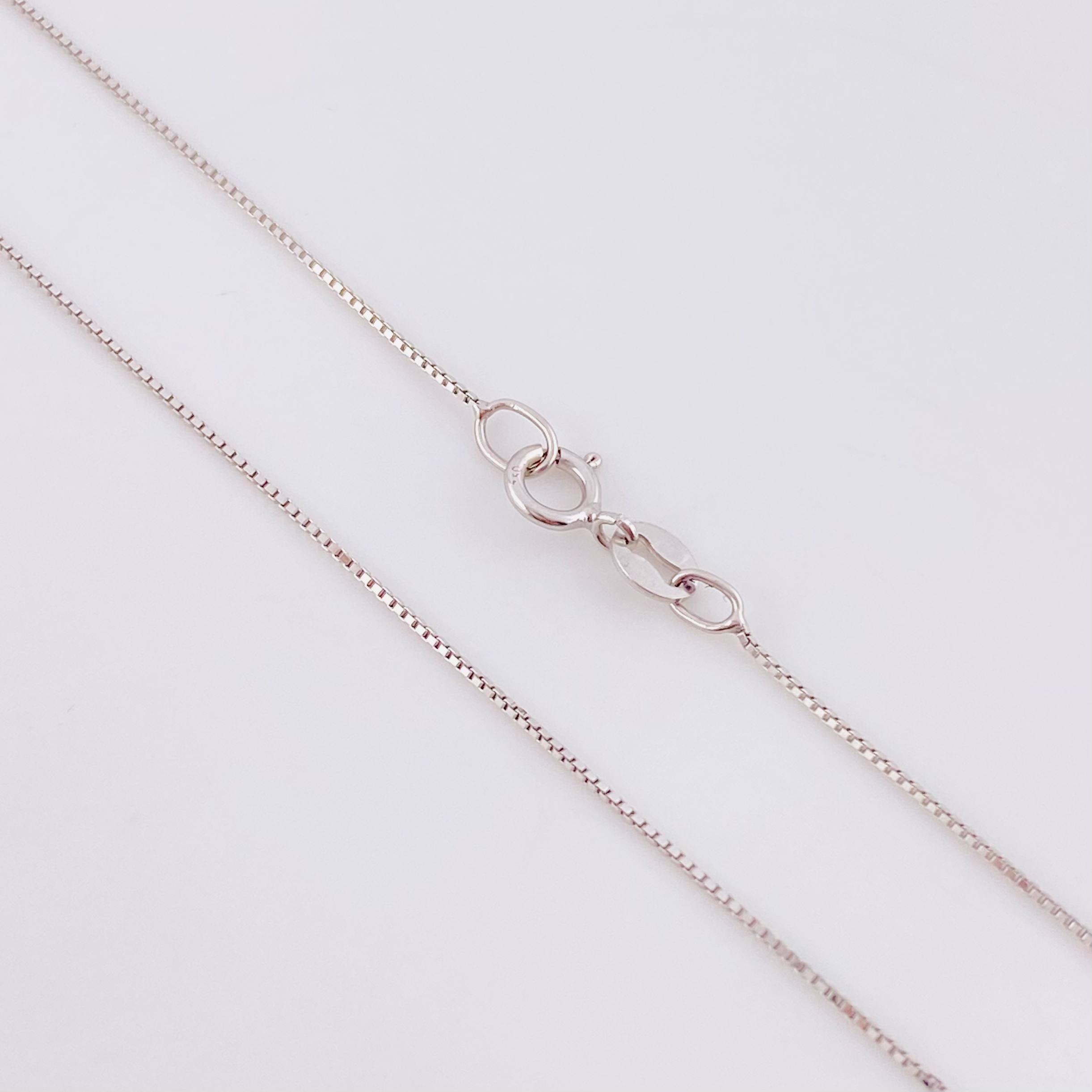 Cadena Venenciana 1.1 g / 39.7 cm / 0.6 mm Oro Blanco 18K