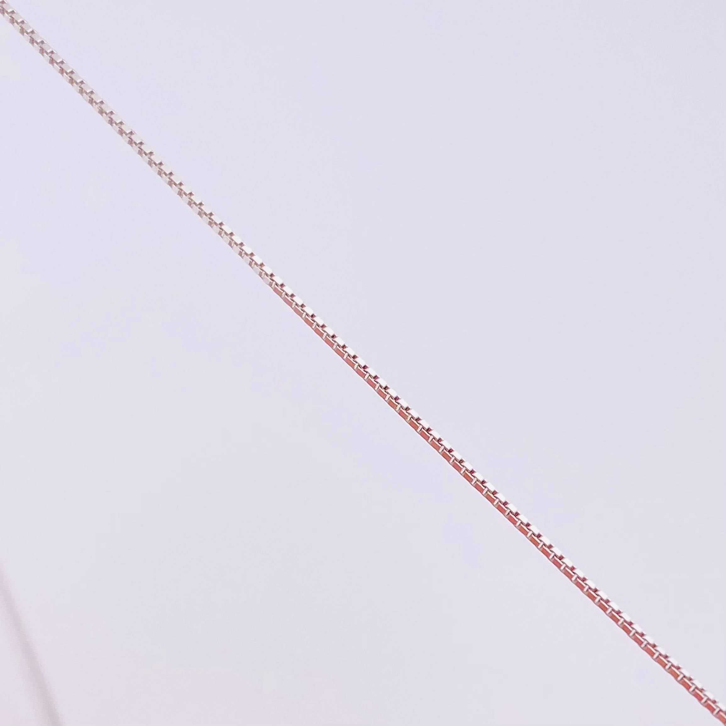 Cadena Venenciana 1.35 g / 50 cm / 0.6 mm Oro Blanco 18K