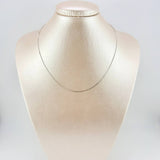 Cadena Venenciana 1.4 g / 50 cm / 0.6 mm Oro Blanco 18K