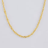 Cadena Singapur 3.45 g / 73.5 cm / 1.45 mm Oro Amarillo 18K