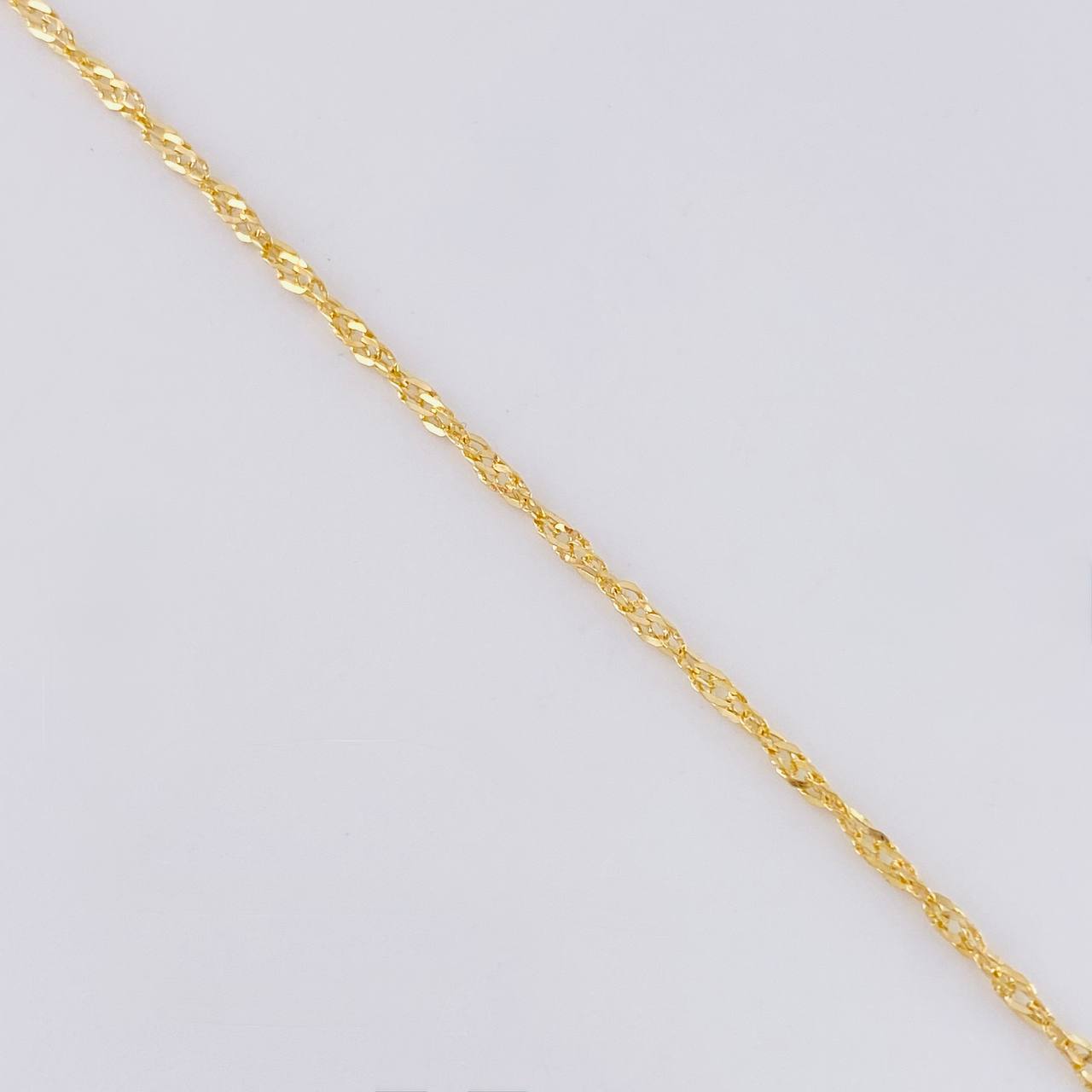 Cadena Singapur 3.45 g / 73.5 cm / 1.45 mm Oro Amarillo 18K