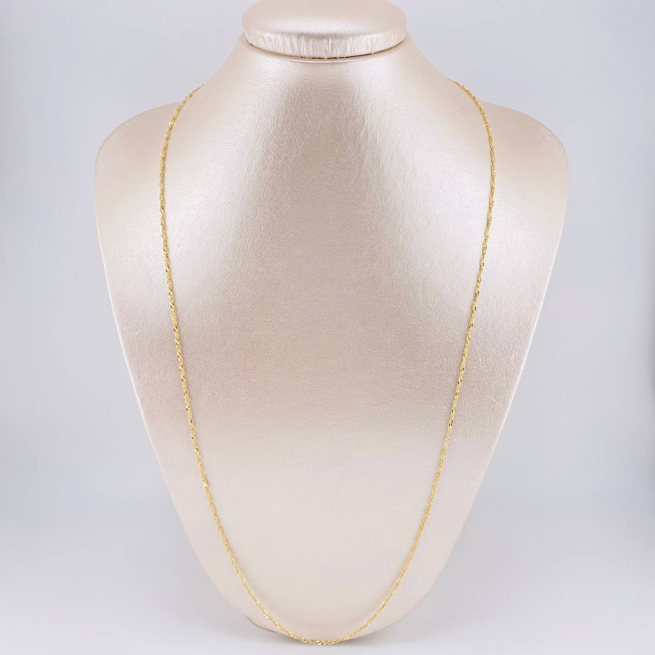 Cadena Singapur 3.45 g / 73.5 cm / 1.45 mm Oro Amarillo 18K
