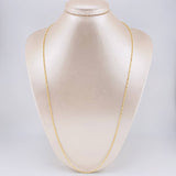 Cadena Singapur 3.45 g / 73.5 cm / 1.45 mm Oro Amarillo 18K