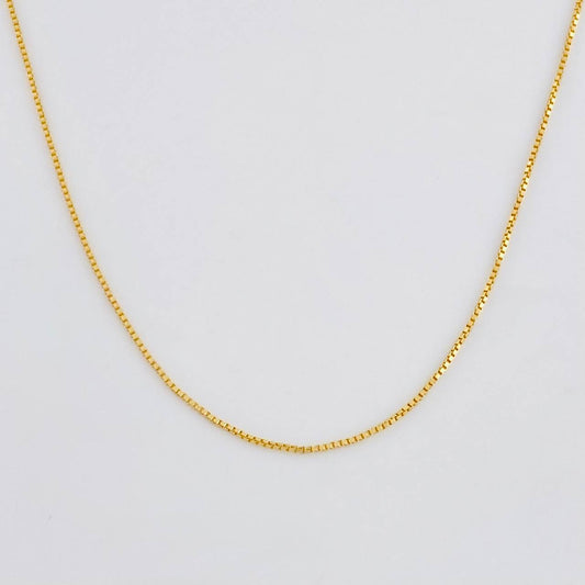 Cadena Venenciana 1.8 g / 45 cm / 0.65 mm Oro Amarillo 18K