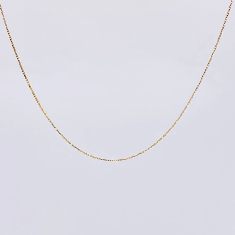 Cadena Venenciana 1.8 g / 45 cm / 0.65 mm Oro Amarillo 18K