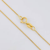 Cadena Venenciana 1.8 g / 45 cm / 0.65 mm Oro Amarillo 18K
