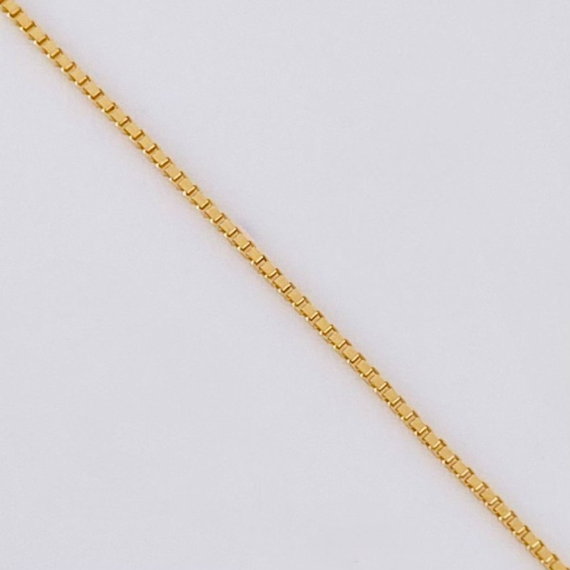 Cadena Venenciana 1.8 g / 45 cm / 0.65 mm Oro Amarillo 18K