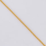 Cadena Venenciana 1.8 g / 45 cm / 0.65 mm Oro Amarillo 18K
