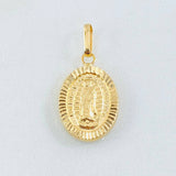 Dije Virgen Guadalupe 1.05gr / 2.5cm / Oro Amarillo 18K *