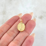 Dije Virgen Guadalupe 1.05gr / 2.5cm / Oro Amarillo 18K *