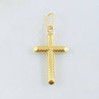 Dije Cruz 1.15gr / 3.5cm / Oro Amarillo 18K