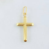 Dije Cruz 1.15gr / 3.5cm / Oro Amarillo 18K