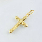 Dije Cruz 1.2gr / 3.5cm / Oro Amarillo 18K ©