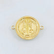 Herraje San Benito 2.25gr / 2.7cm / Oro Amarillo 18K