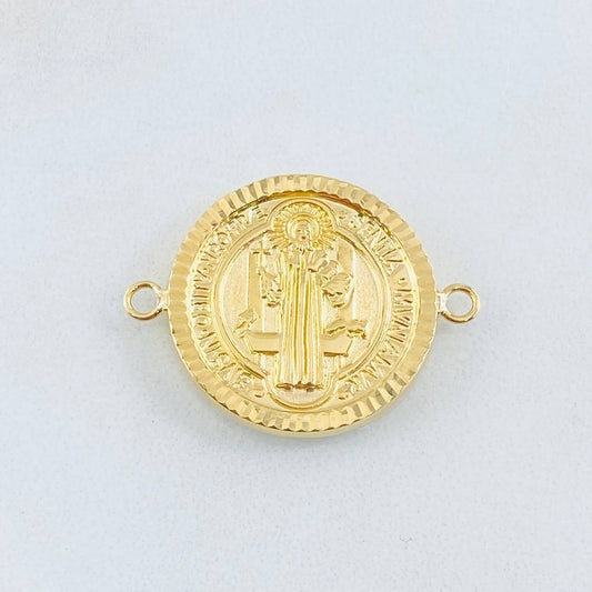Herraje San Benito 2.15gr / 2.7cm / Oro Amarillo 18K
