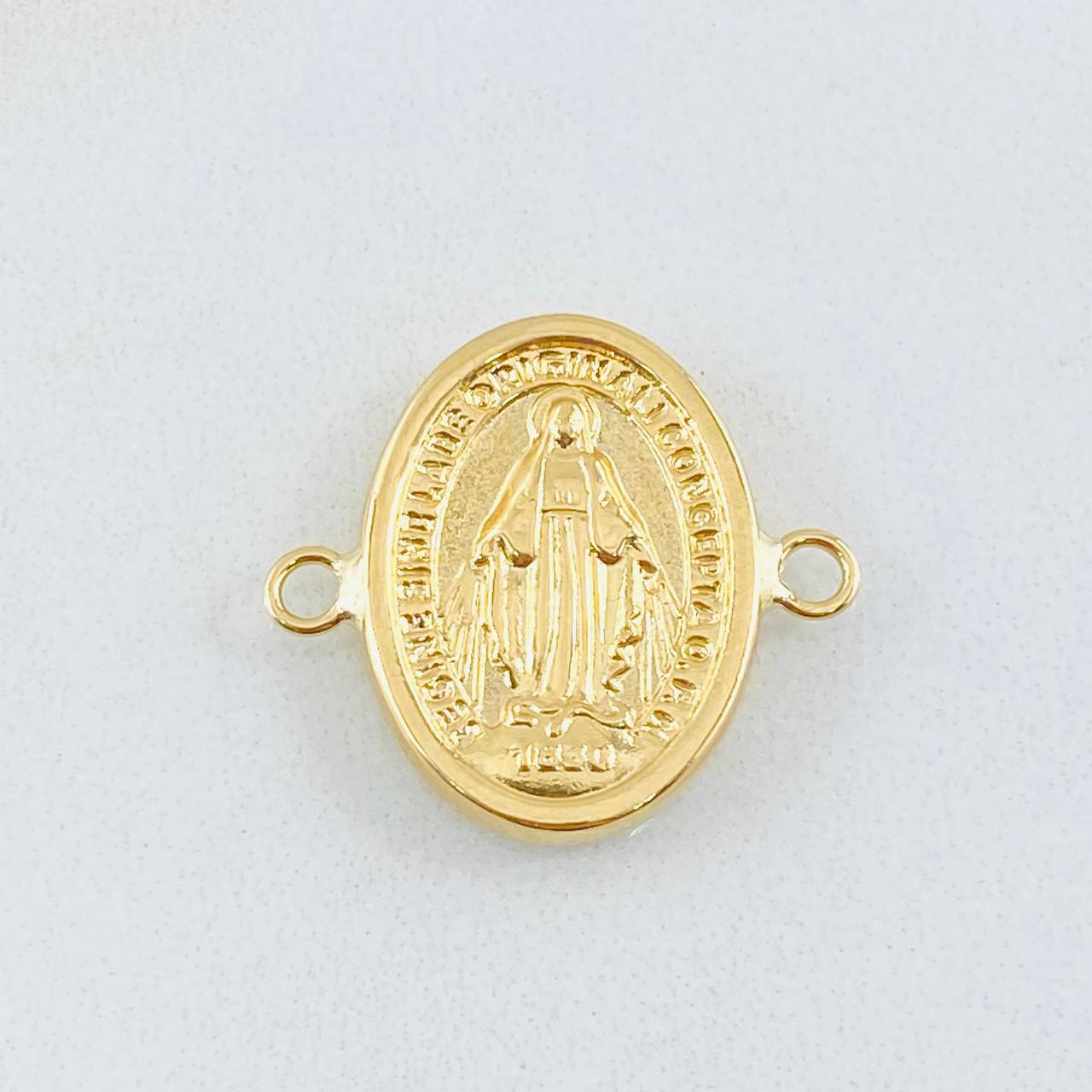 Herraje Virgen Milagrosa 1.5gr / 1.8cm / Oro Amarillo 18K *
