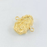 Herraje Virgen Guadalupe 1.2gr / 1.7cm / Oro Amarillo 18K