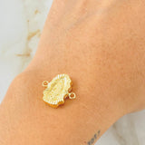 Herraje Virgen Guadalupe 1.2gr / 1.7cm / Oro Amarillo 18K