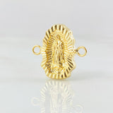 Herraje Virgen Guadalupe 1.2gr / 1.7cm / Oro Amarillo 18K