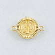 Herraje San Benito 1gr / 1.9cm / Oro Amarillo 18K