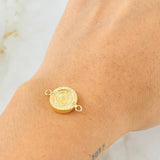 Herraje San Benito 1gr / 1.9cm / Oro Amarillo 18K