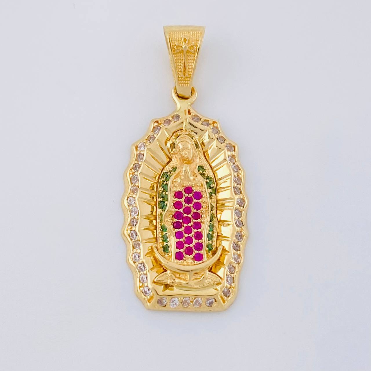 Dije Virgen De Guadalupe 5.15g / 3.6cm Oro Amarillo 18K