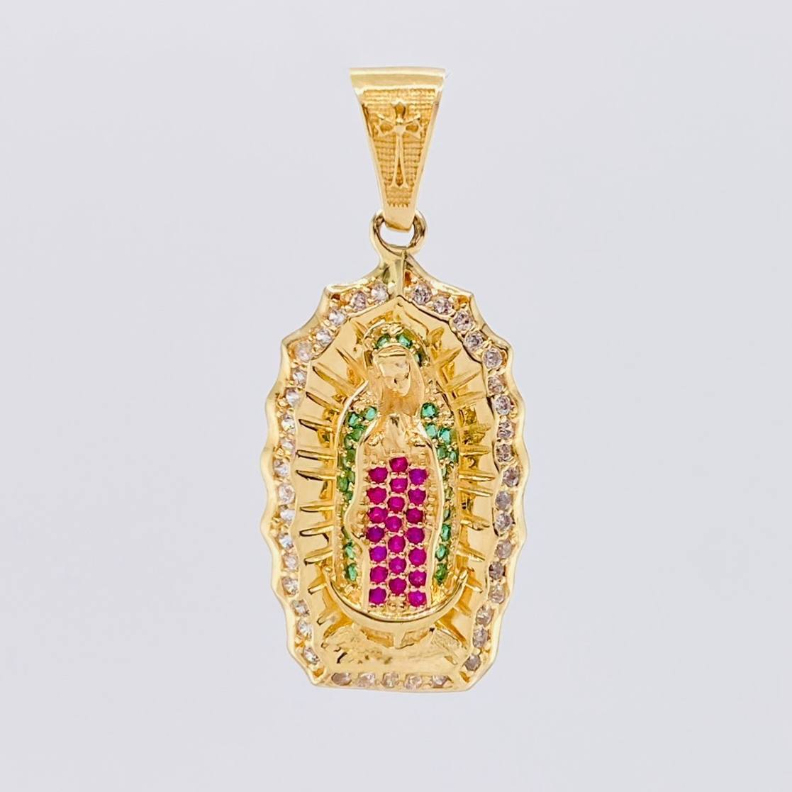 Dije Virgen De Guadalupe 5.15g / 3.6cm Oro Amarillo 18K