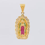 Dije Virgen De Guadalupe 5.15g / 3.6cm Oro Amarillo 18K