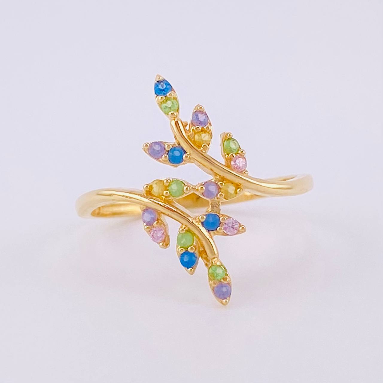 Anillo Lobelia 1.9g / T6 1/2 Oro Amarillo 18K