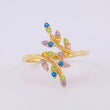 Anillo Lobelia 1.9g / T6 1/2 Oro Amarillo 18K