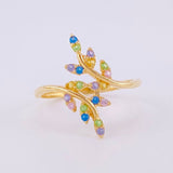 Anillo Lobelia 1.9g / T6 1/2 Oro Amarillo 18K