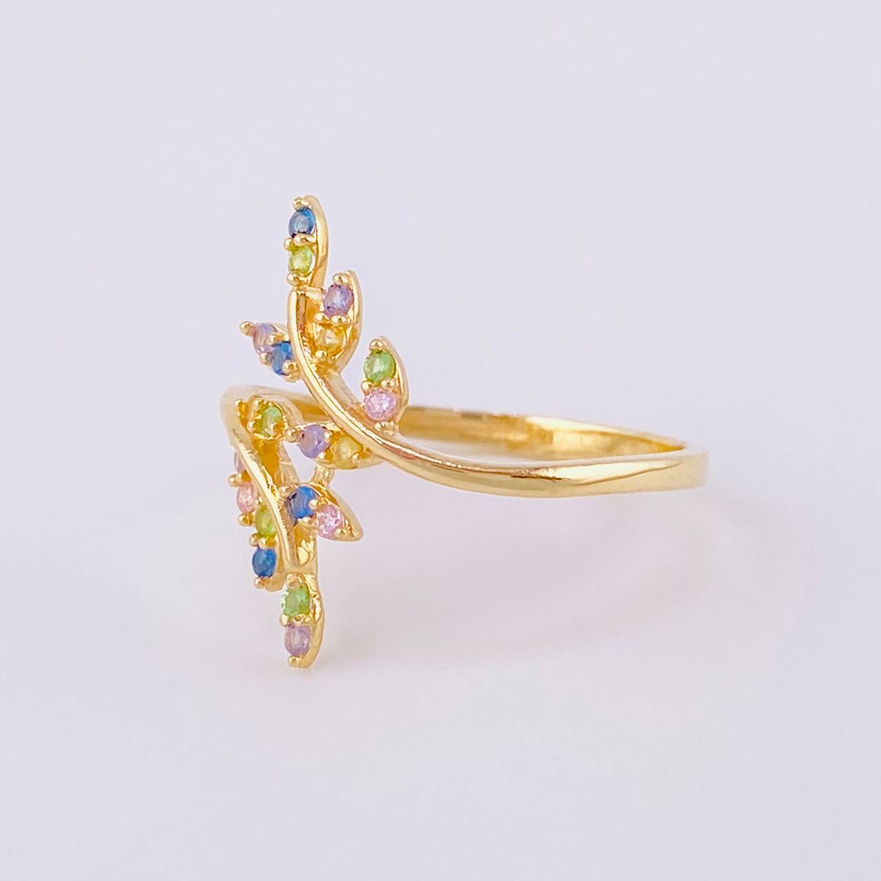 Anillo Lobelia 1.9g / T6 1/2 Oro Amarillo 18K