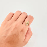 Anillo Lobelia 1.9g / T6 1/2 Oro Amarillo 18K