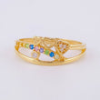 Anillo Corazones Ascendentes 2.3g / T7 1/4 Oro Amarillo 18K