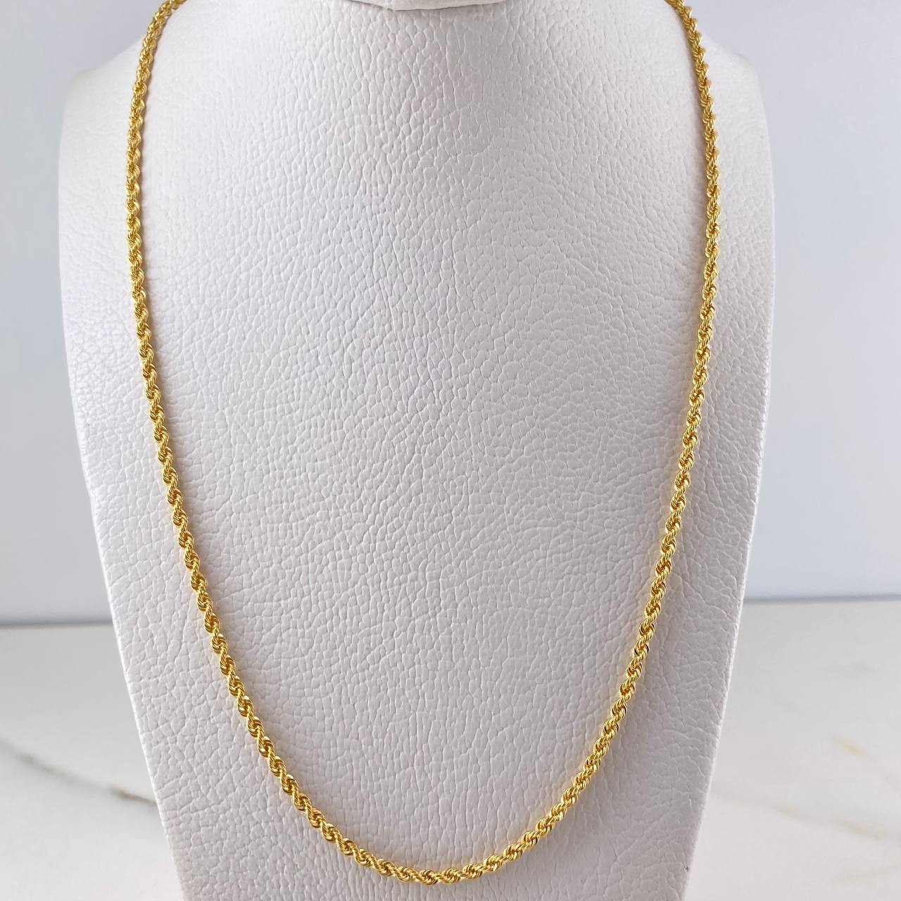Cadena Lazo 3.8gr / 60cm / 1.9mm Oro Amarillo +3 18K &