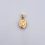 Dije Virgen Guadalupe 0.5gr / 1.8cm / Troquelado Oro Amarillo 18K &