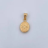 Dije Espiritu Santo 0.45gr / 1.8cm / Troquelado Oro Amarillo 18K &