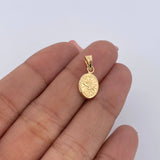 Dije Espiritu Santo 0.45gr / 1.8cm / Troquelado Oro Amarillo 18K &