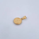 Dije Sagrada Familia 0.55gr / 1.8cm / Troquelado Oro Amarillo 18K &
