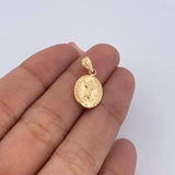 Dije Divino Niño 0.6gr / 2cm / Troquelado Oro Amarillo 18K &